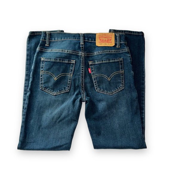 Boy's Levi's Jeans 510 Skinny 14 Reg Blue Denim - Picture 3 of 13